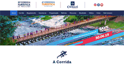 Desktop Screenshot of corridaturisticapiracicaba.com.br